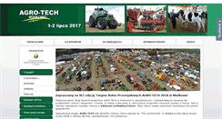 Desktop Screenshot of agro-tech.kpodr.pl