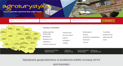 Desktop Screenshot of agroturystyka.kpodr.pl